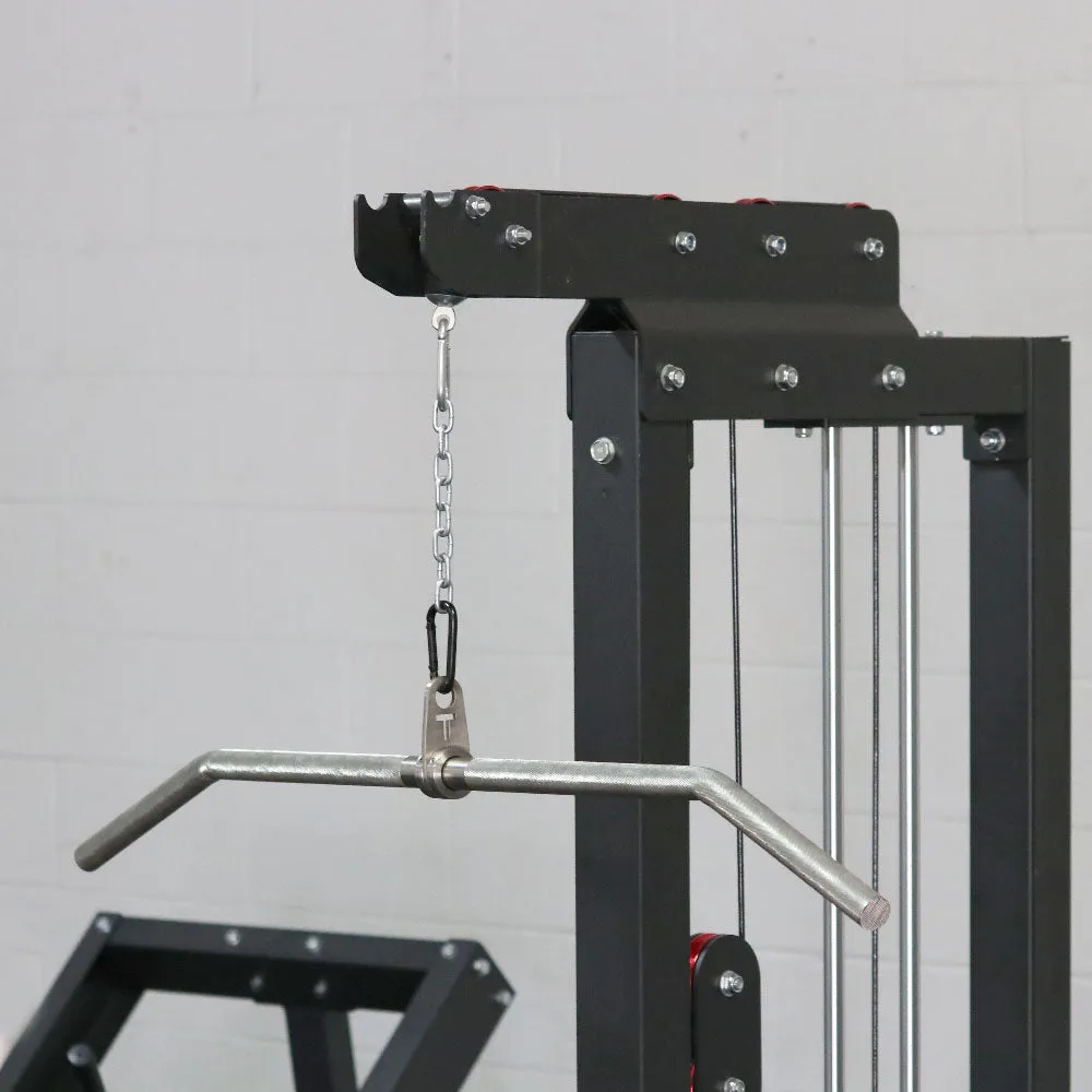 48" Stainless Steel Lat Bar Attachment