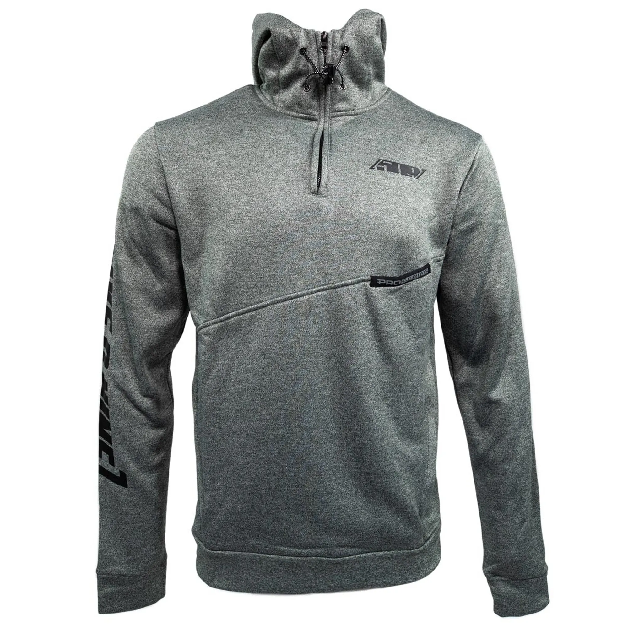 509 Sector Quarter-Zip Hoodie Snowmobile Sweater Fresh Greens