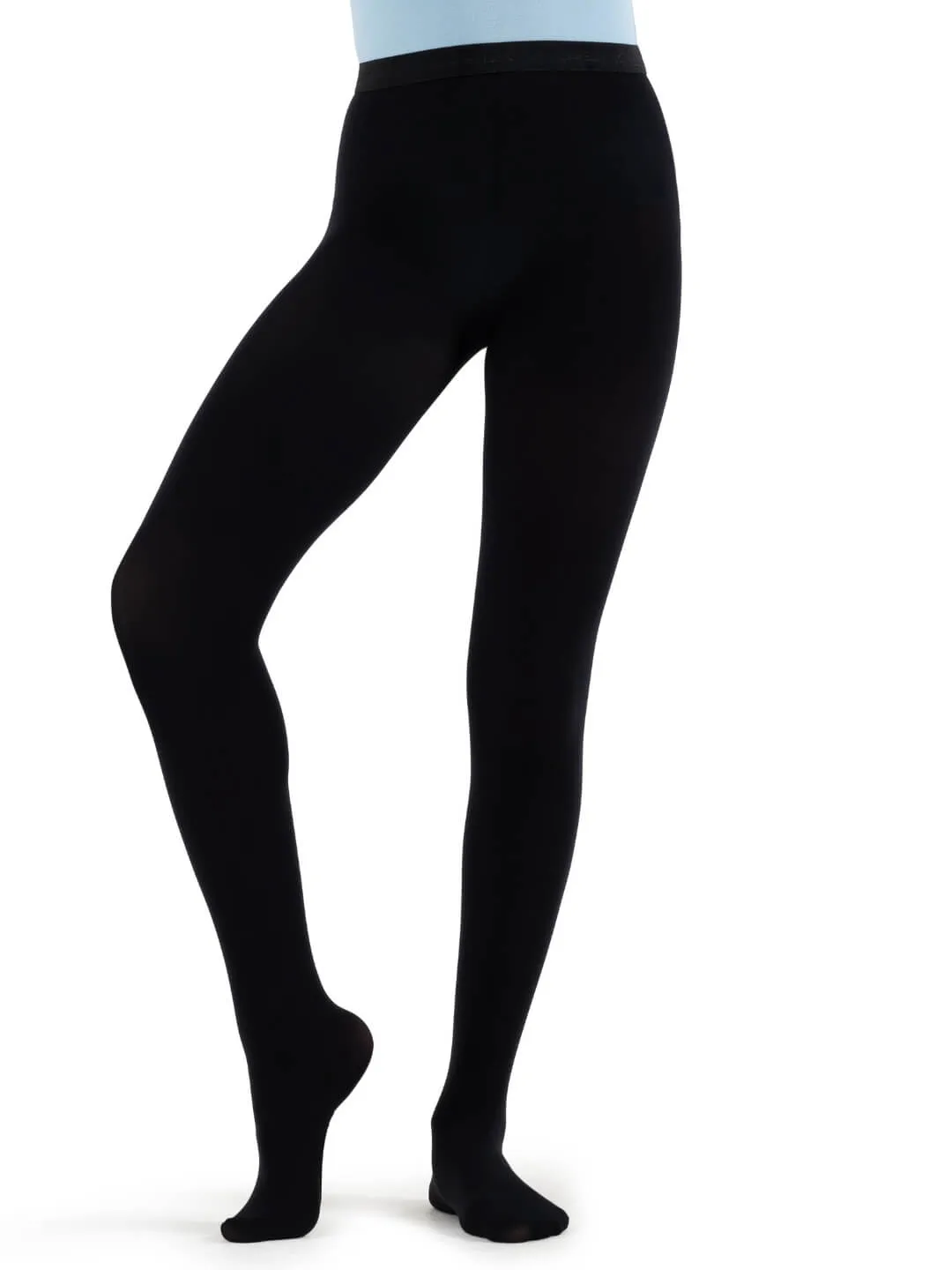 Aarti Jr. II -- Children's Ultra Soft Convertible Tight -- Black