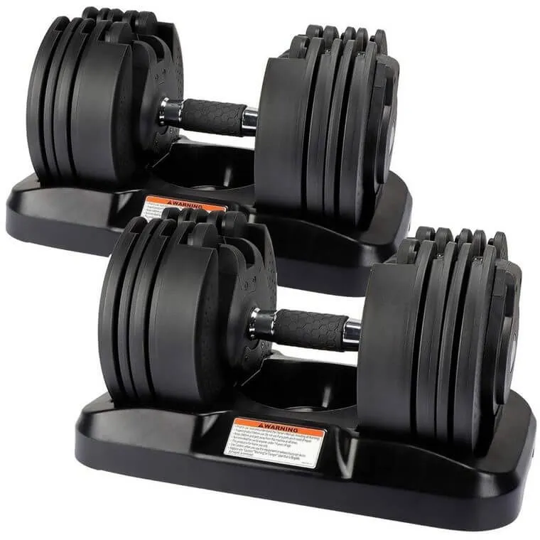 Adjustable Dumbbells Pair 20kg each