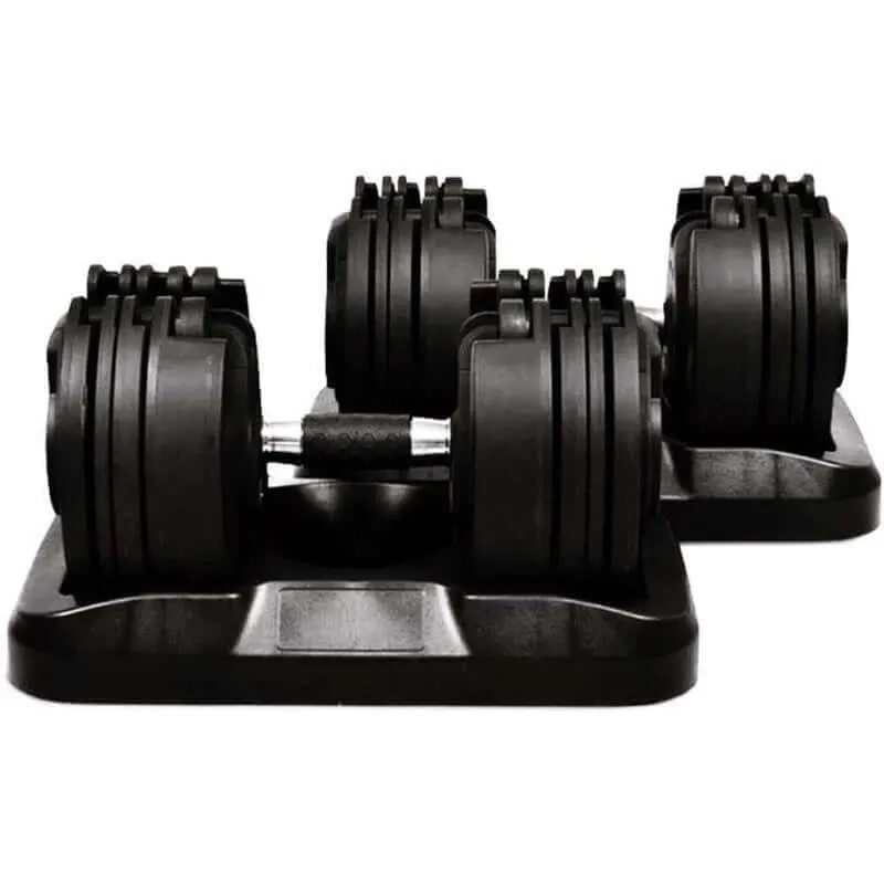 Adjustable Dumbbells Pair 20kg each