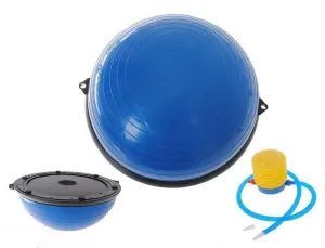 Anti-Skid Gym Balance Core Ball with Resistance Strap & Pump