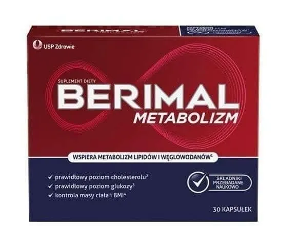 Berimal Metabolism- green tea extract, chromium