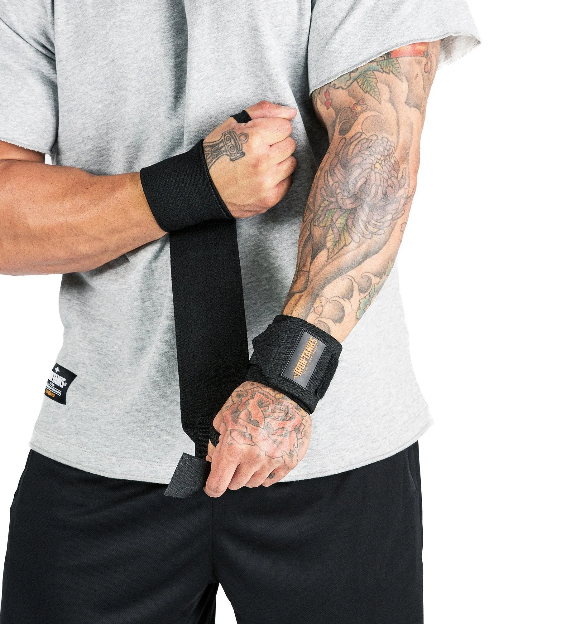 Bolster Wrist Wraps - Immortal Black