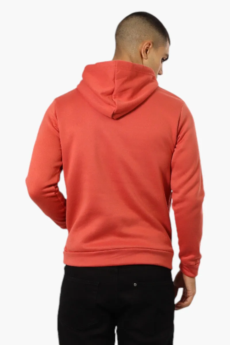 Canada Weather Gear Camping Print Hoodie - Coral