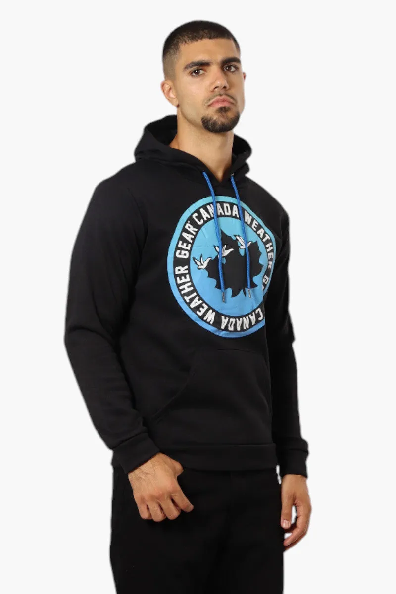 Canada Weather Gear Logo Print Hoodie - Black