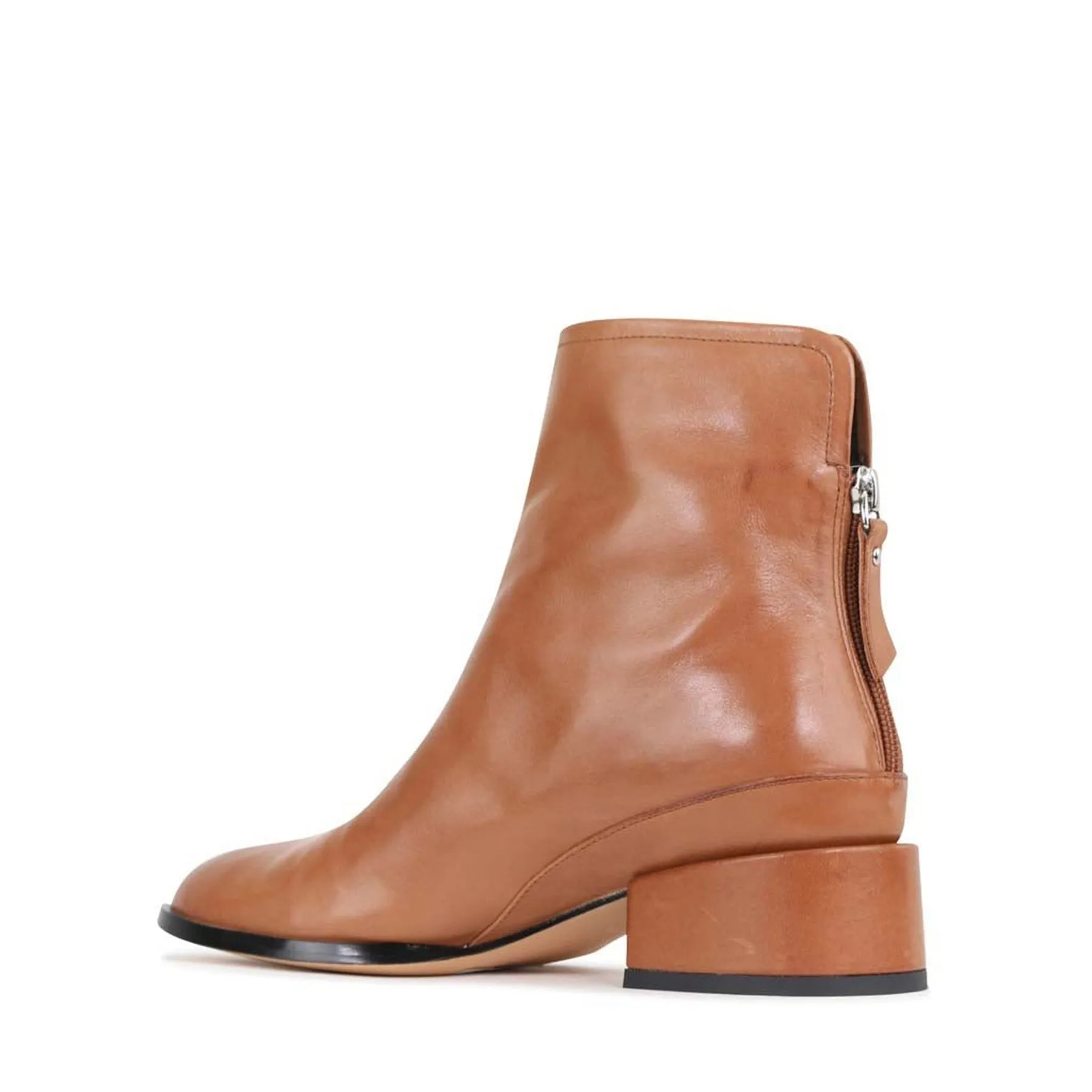 CAST LEATHER ARCHIVE ANKLE BOOT