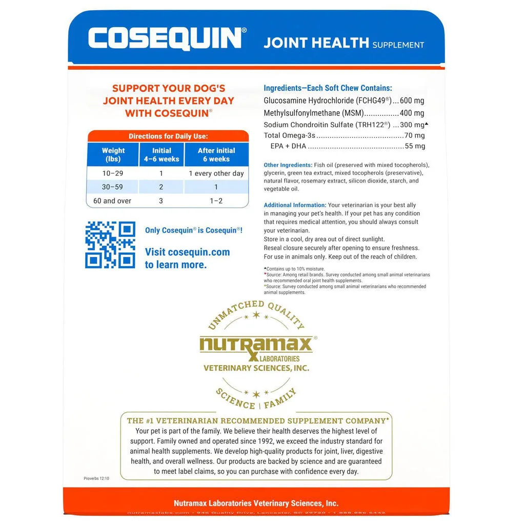 Cosequin® Maximum Strength With MSM PLUS Omega-3s