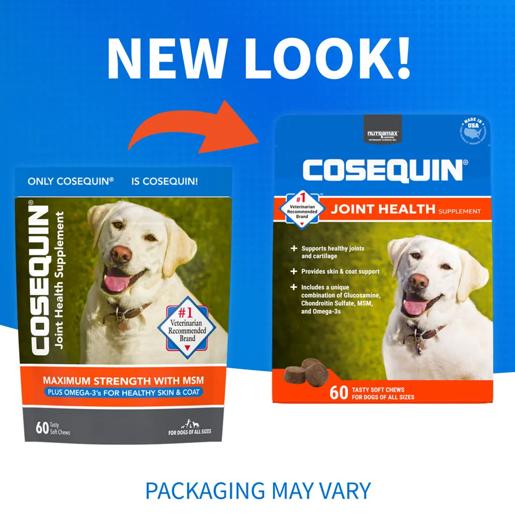 Cosequin® Maximum Strength With MSM PLUS Omega-3s