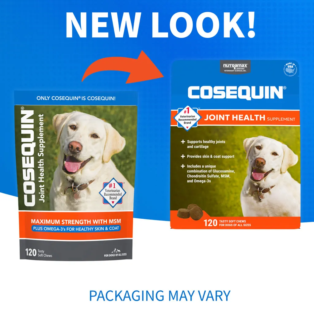 Cosequin® Maximum Strength With MSM PLUS Omega-3s