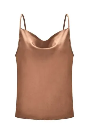 Cowl Neck Drape Camisole