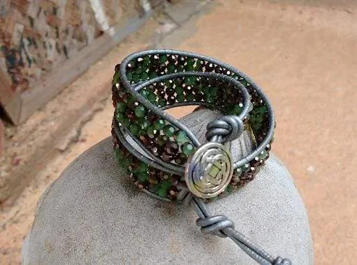 Crystal Roma Bracelet Greens