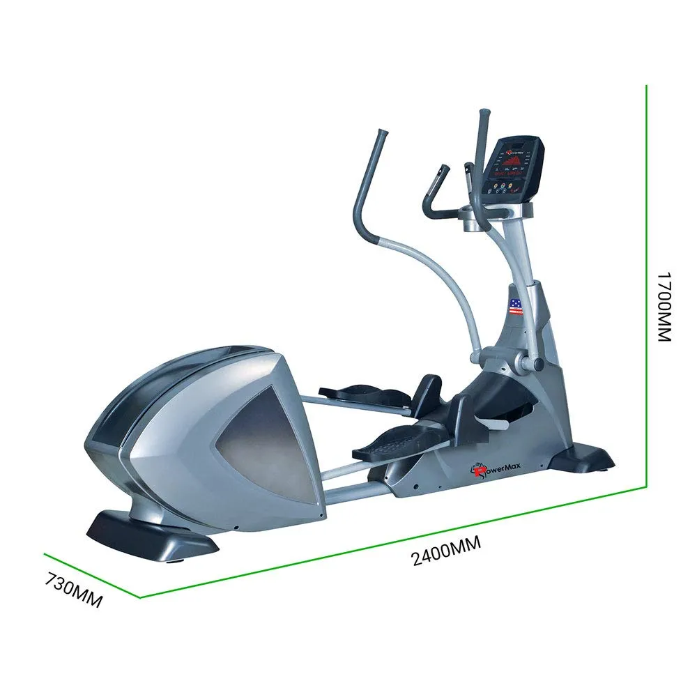 EC-3000 Elliptical Cross Trainer with 24 Level electromagnetic resistance