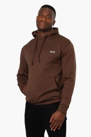 Essentials Solid Basic Pullover Hoodie - Brown