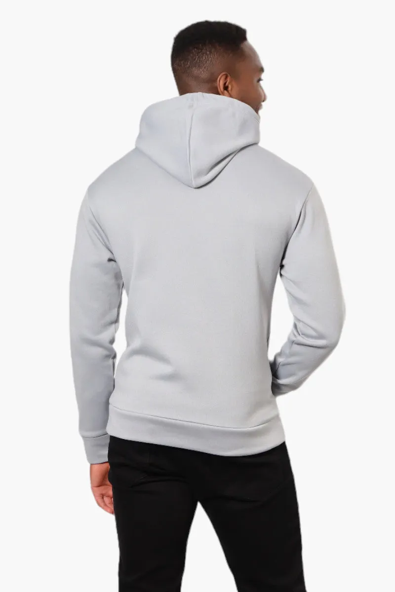 Essentials Solid Basic Pullover Hoodie - Grey