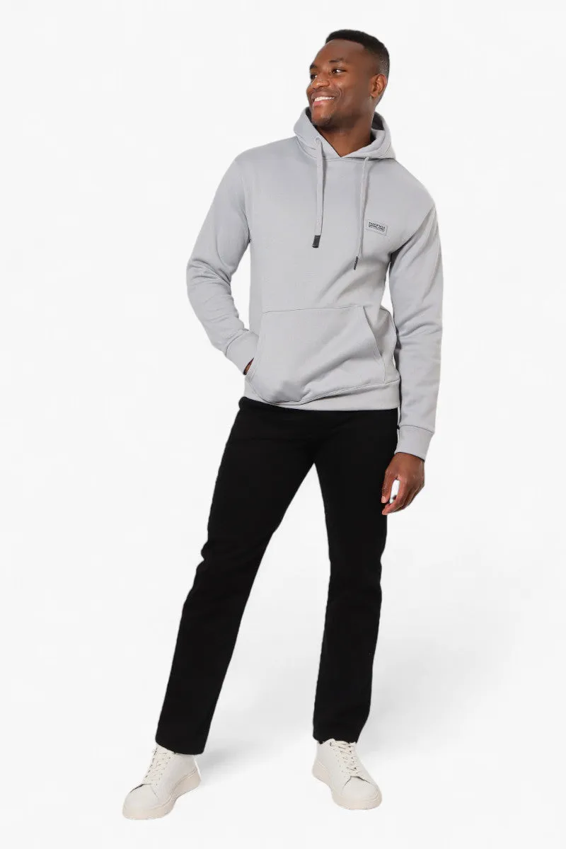 Essentials Solid Basic Pullover Hoodie - Grey