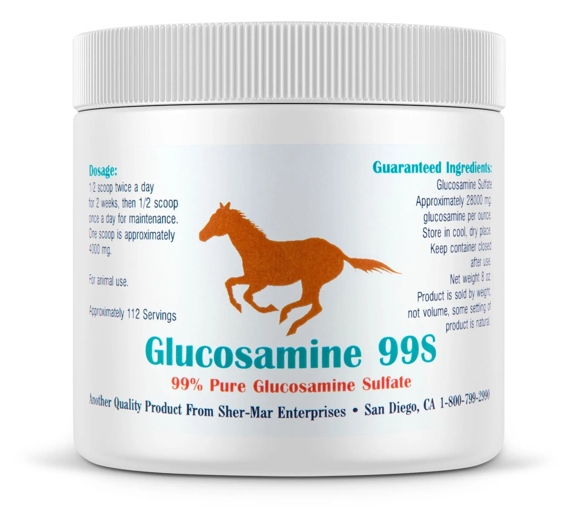 Glucosamine 99S - Glucosamine Sulfate Powder for Horses