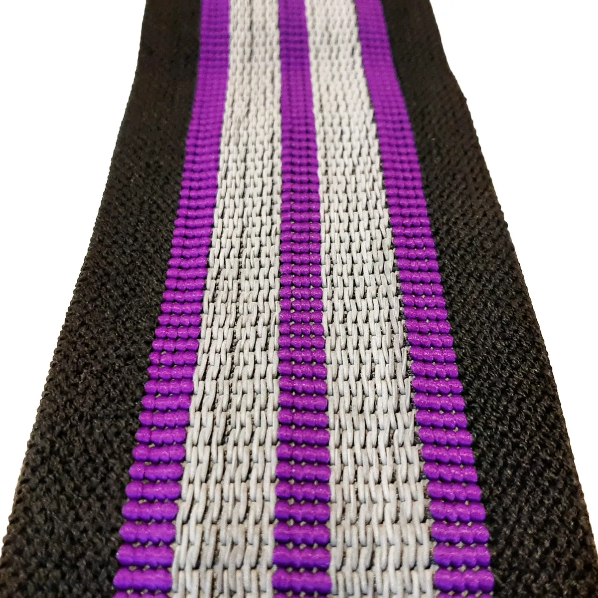 Hip Rotation Band with Anti Slip Grip, Purple - 35.5CM