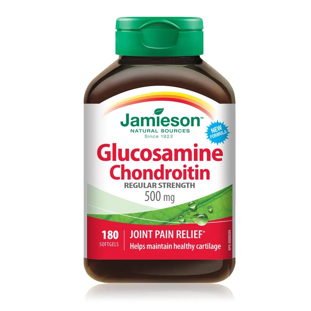 Jamieson: Glucosamine Chondroitin 500 mg