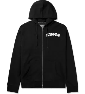 KINGS Bubble Letters Zip Up Hoodie