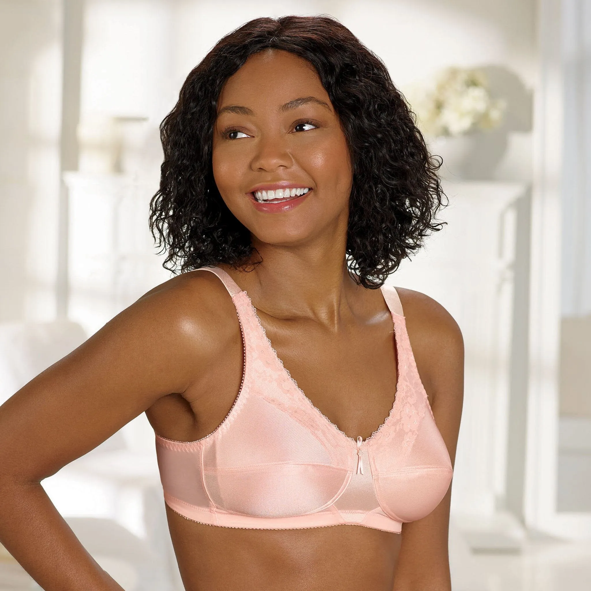 Lace Accent Especially for You Bra Pink/Right