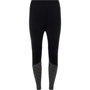 Madison Stellar padded women's reflective thermal tights with DWR; black - size 10