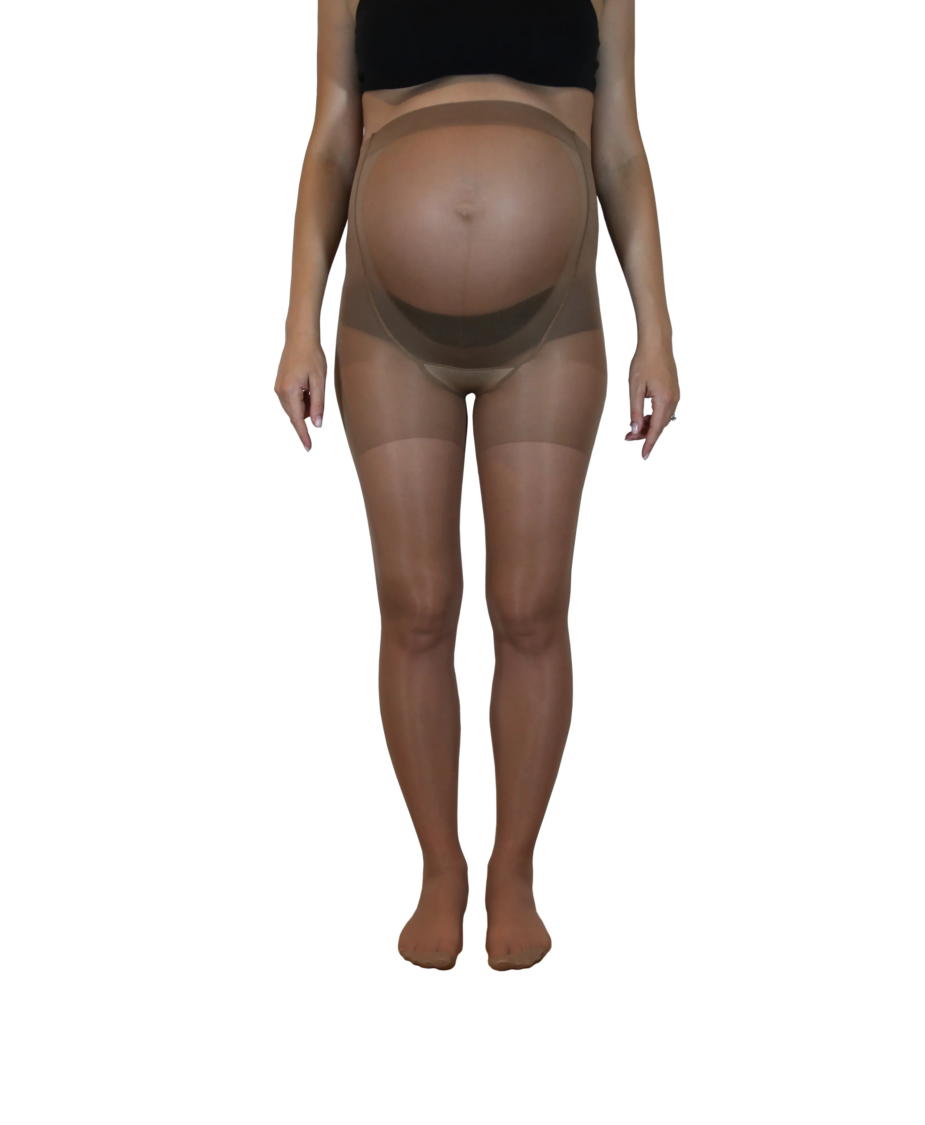 Microfiber Opaque Maternity Pantyhose Tights