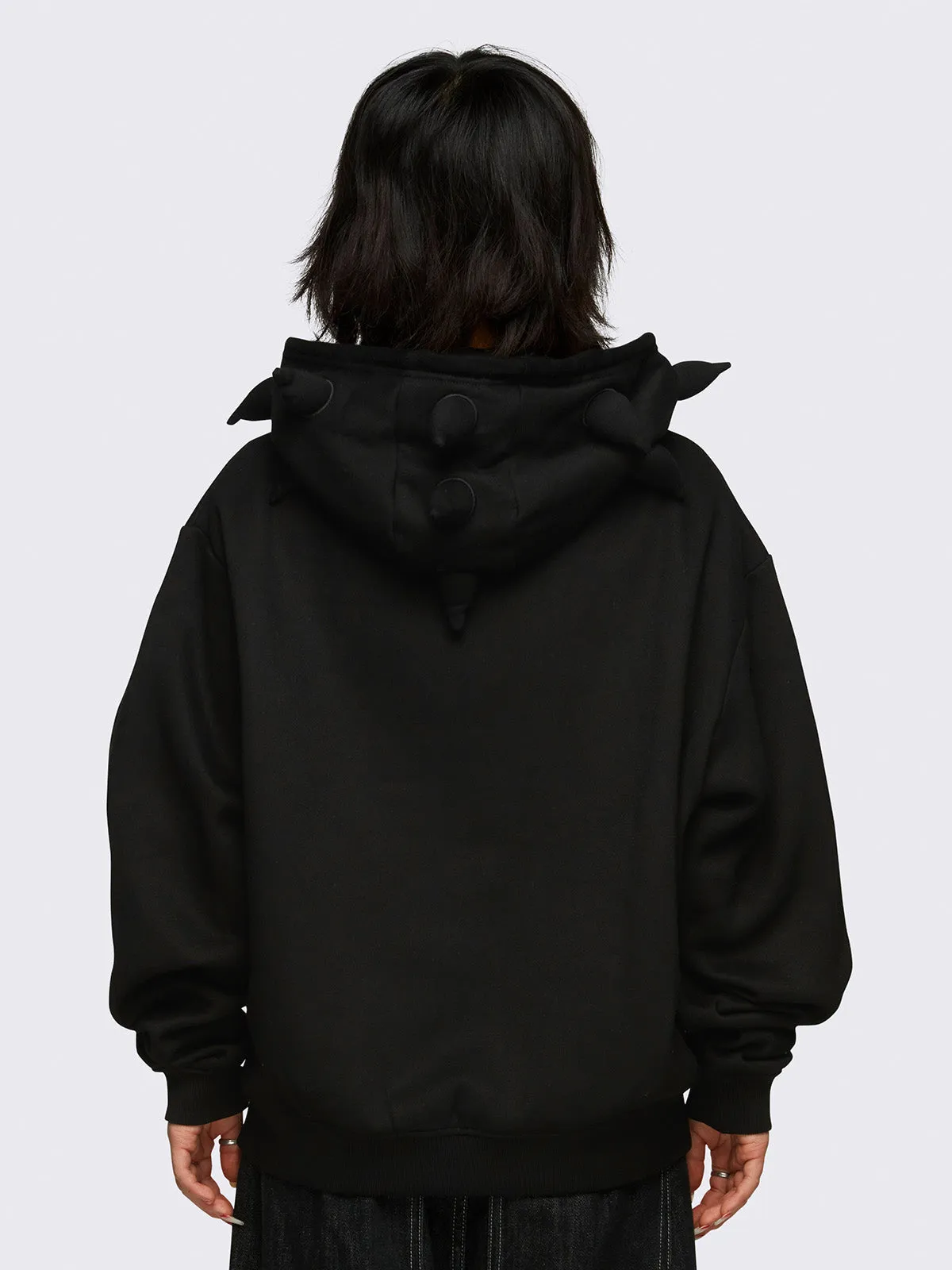 Minga x Energie Gang Spike Zip Up Hoodie