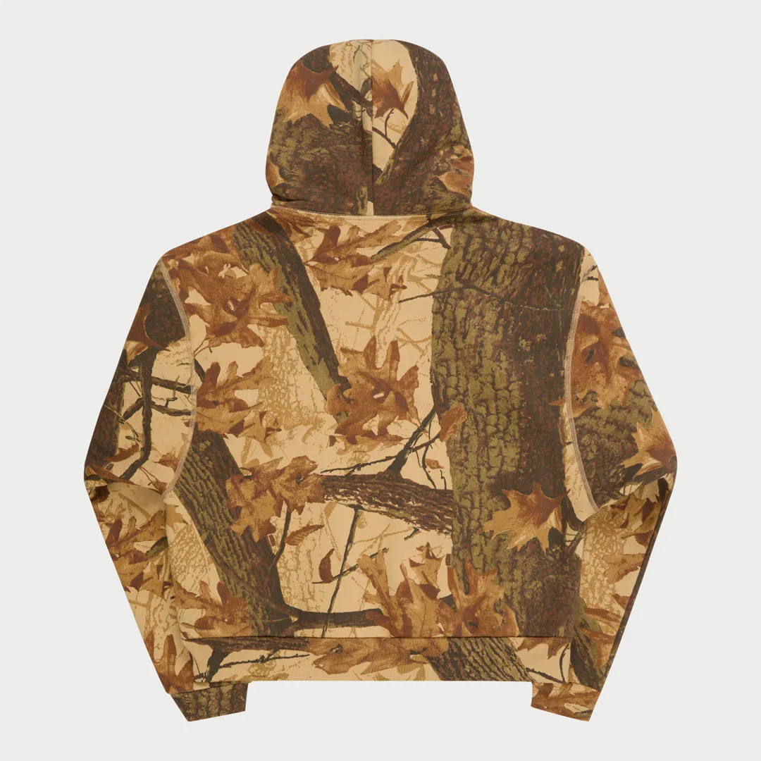 Mossy Oak Camo Zip Up Hoodie