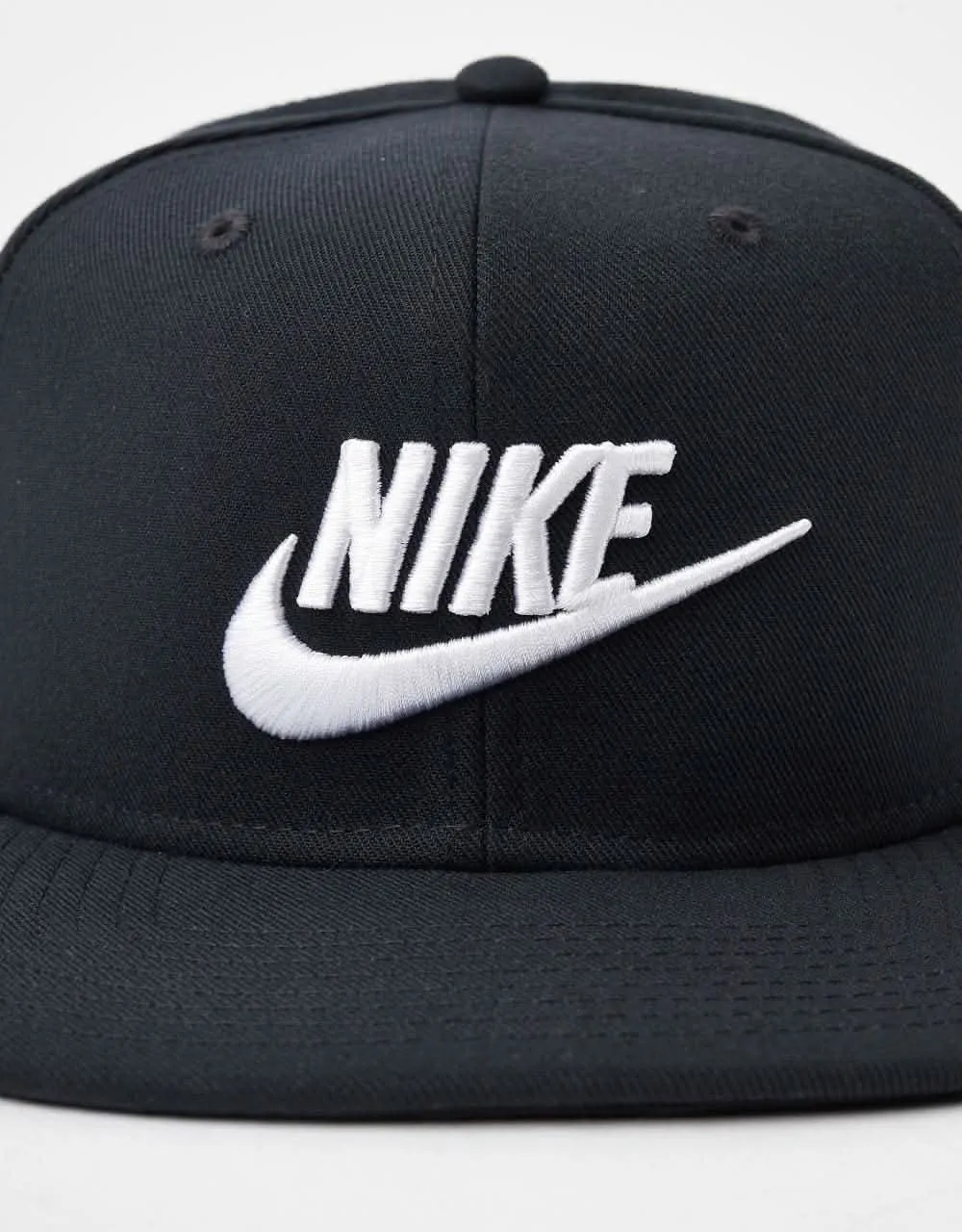 Nike Futura Dri-FIT Pro Structured Snapback Cap - Black/Black/Black/White