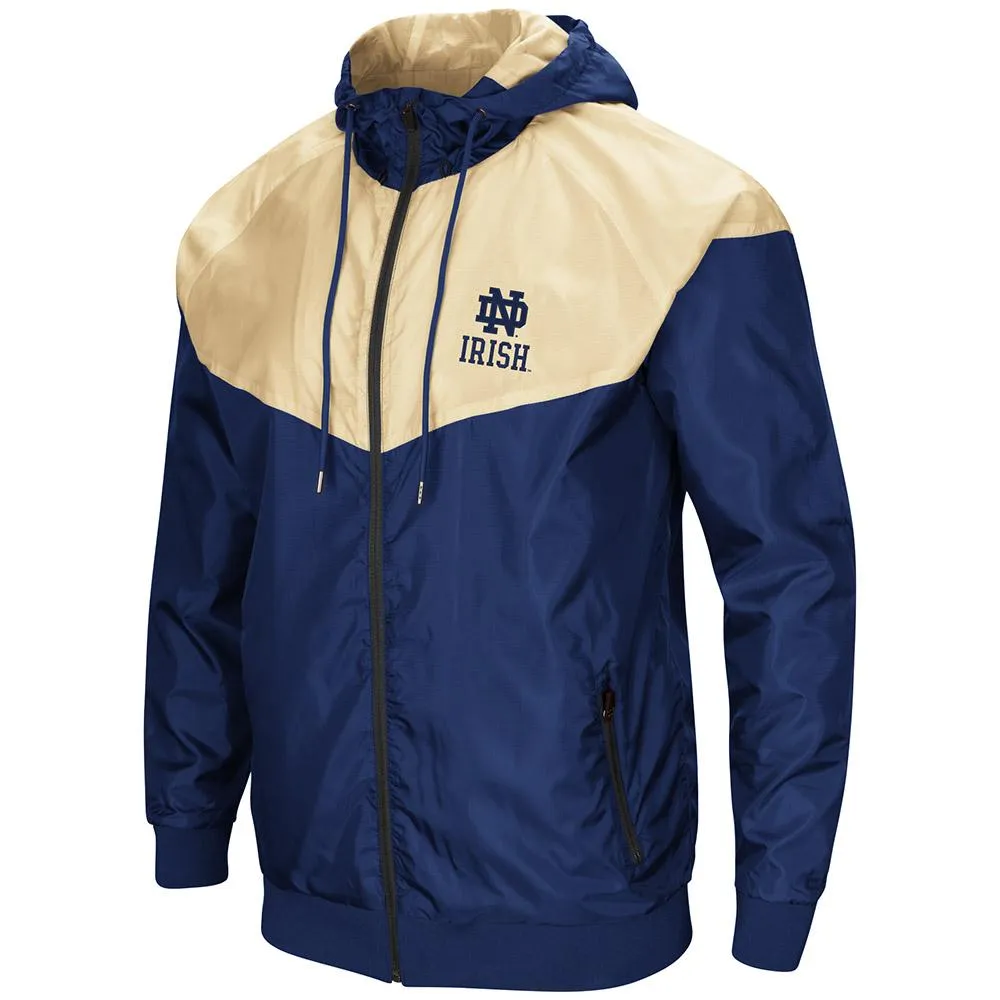 Notre Dame Fighting Irish Colosseum "Galivanting" Full Zip Wind Jacket