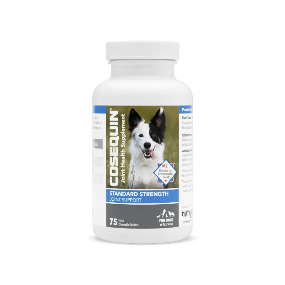 Nutramax Cosequin Standard Strength Joint Health Supplement for Dogs, With Glucosamine and MSM