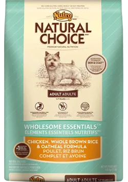 Nutro Natural Choice Adult Wholesome Chicken, Rice & Oatmeal - available in 3 sizes