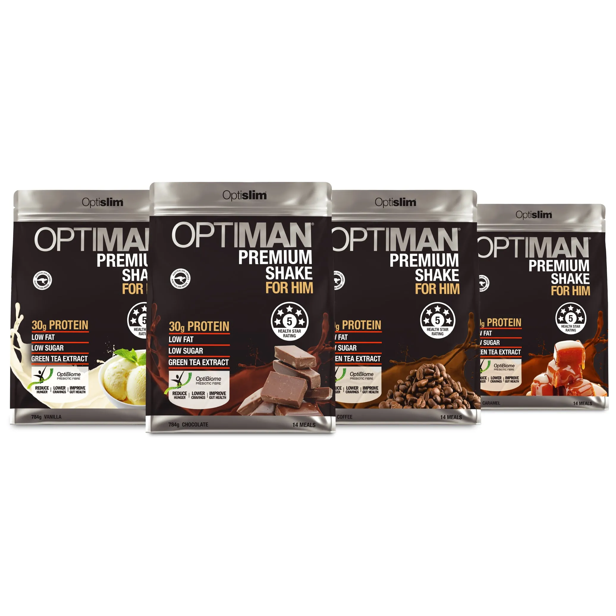 Optiman For Him Shakes Bundle