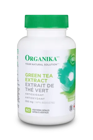 Organika Green Tea Extract 300mg, 60 vcaps