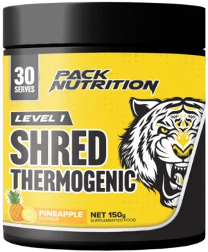 Pack Nutrition Level 1 Shred Thermogenic Powder