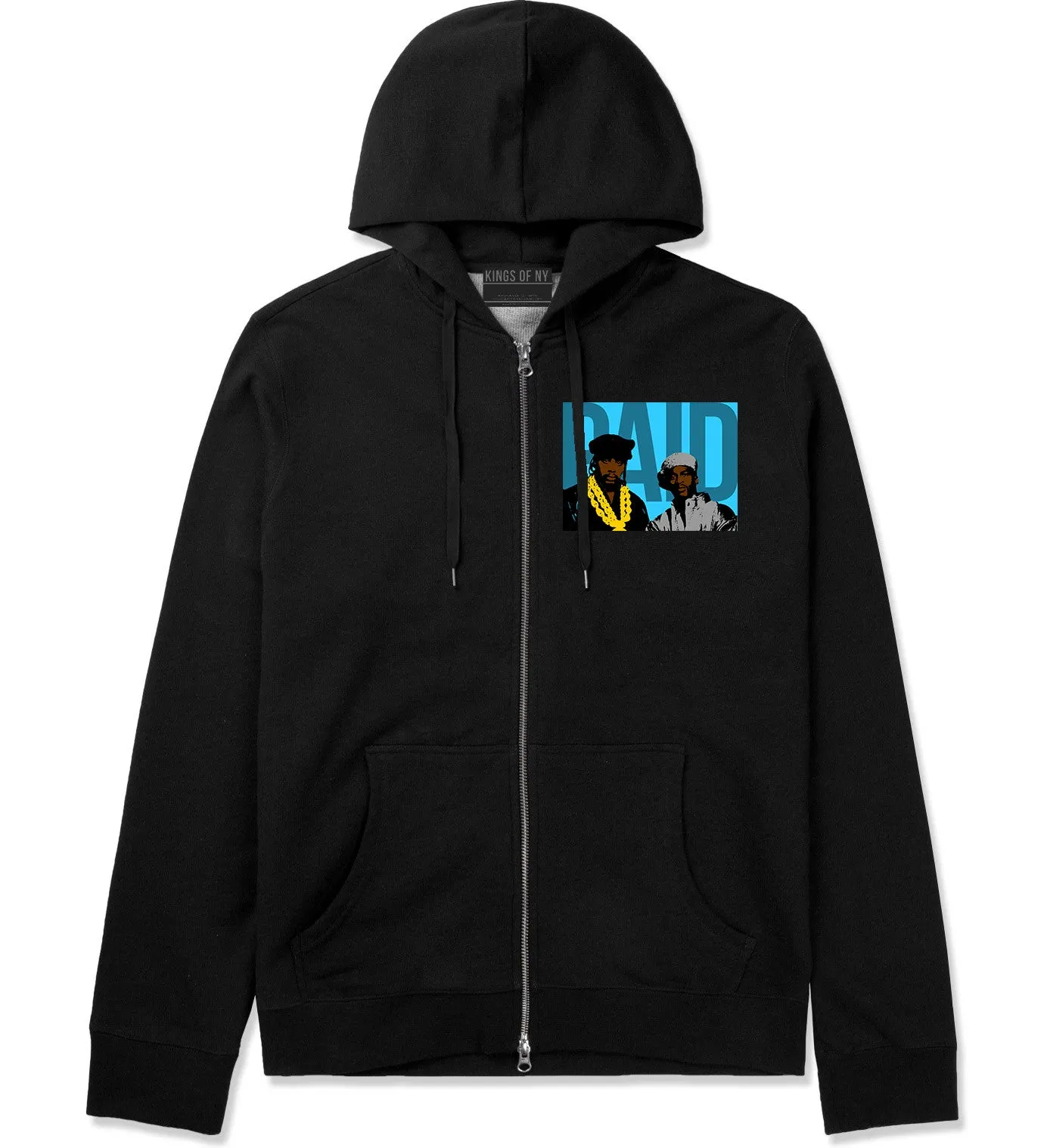 Paid In Full Artwork Zip Up Hoodie