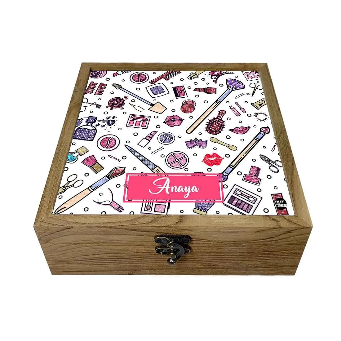 Personalized Jewellery Box in Wood for Girls - Fashion Jewellery