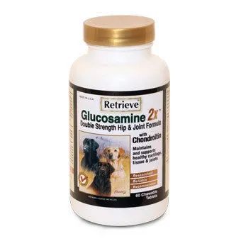 Retrieve Health Glucosamine 2X Chewable Tablets