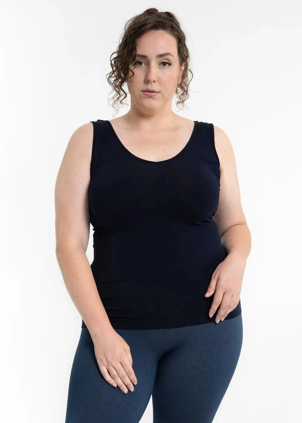 Reversible Tank - Curvy Fit