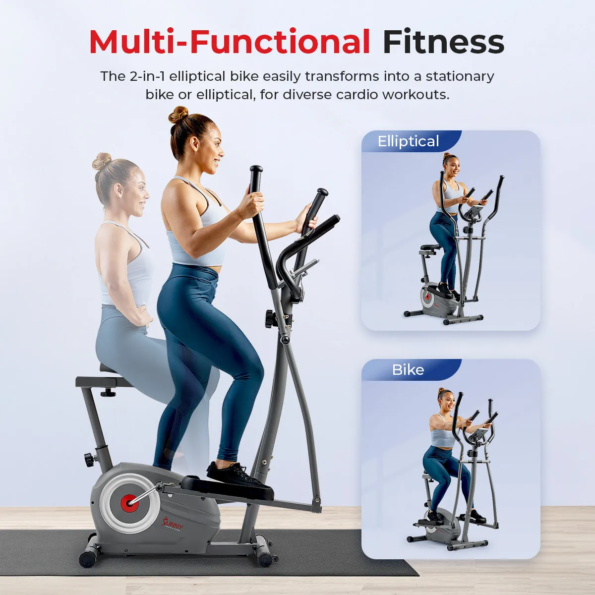 Smart Compact Sit and Stand Elliptical