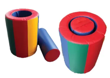 Soft Play Bolster and Barrel Set