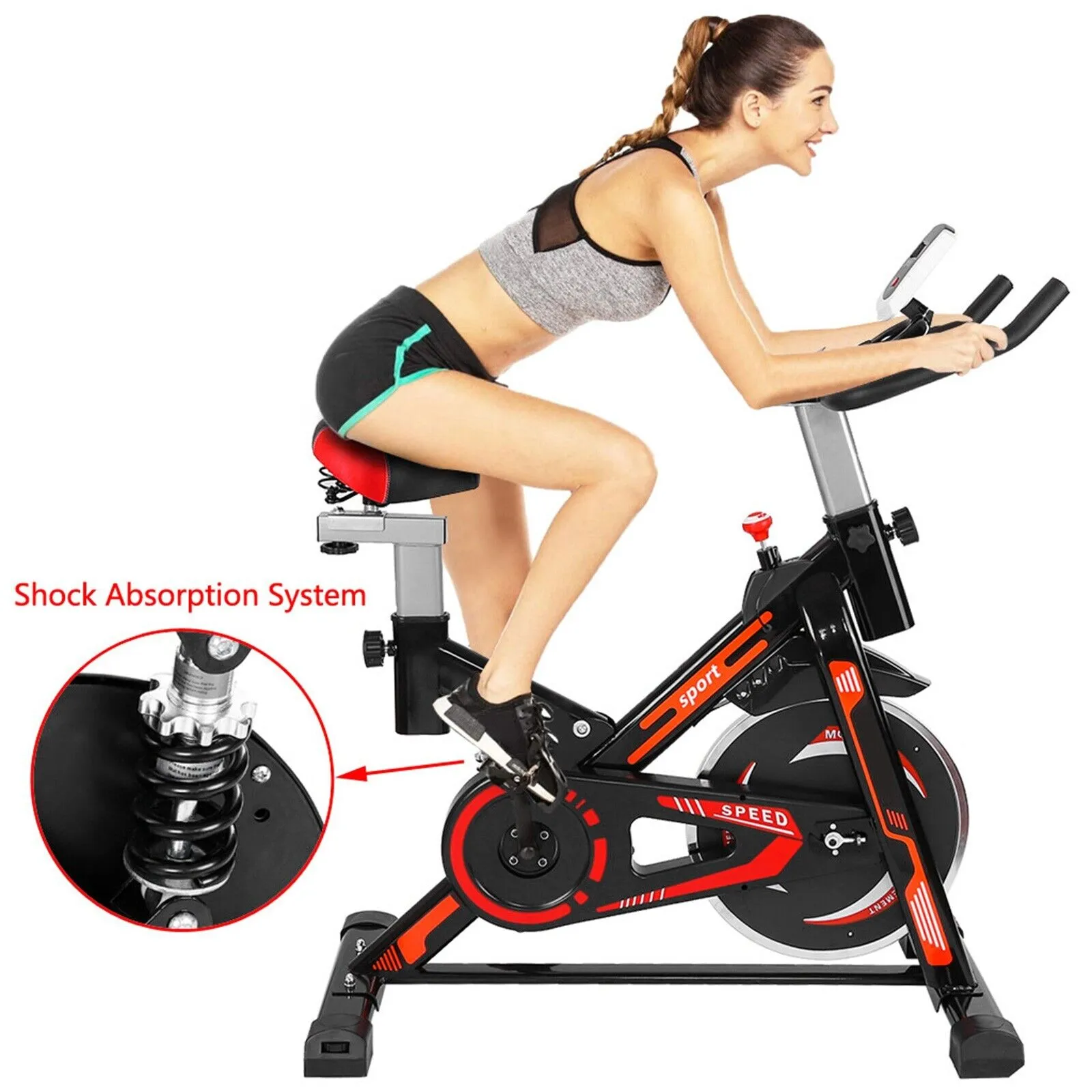 Stationary Indoor Cycling Bike B08C9B69Ry-Re