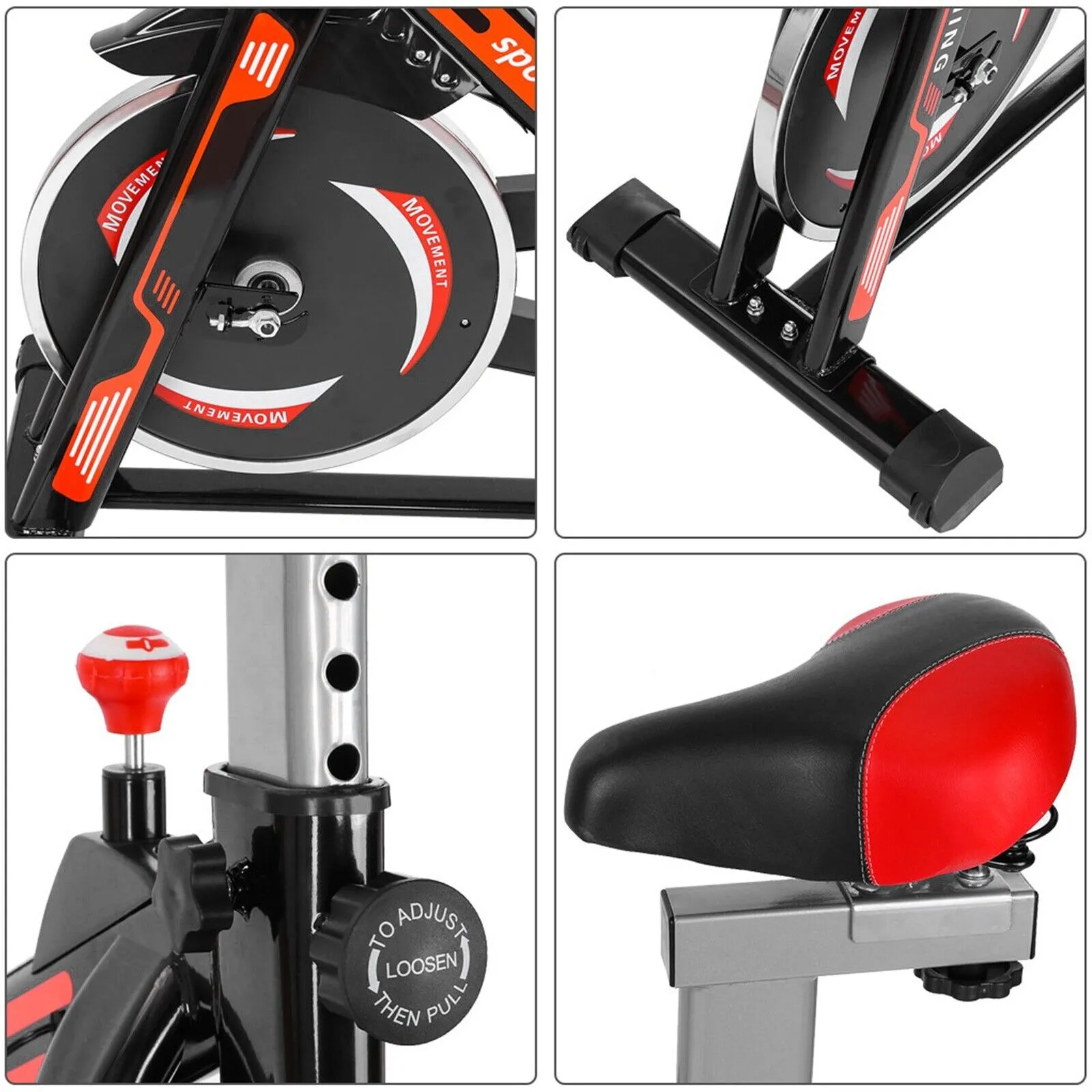 Stationary Indoor Cycling Bike B08C9B69Ry-Re