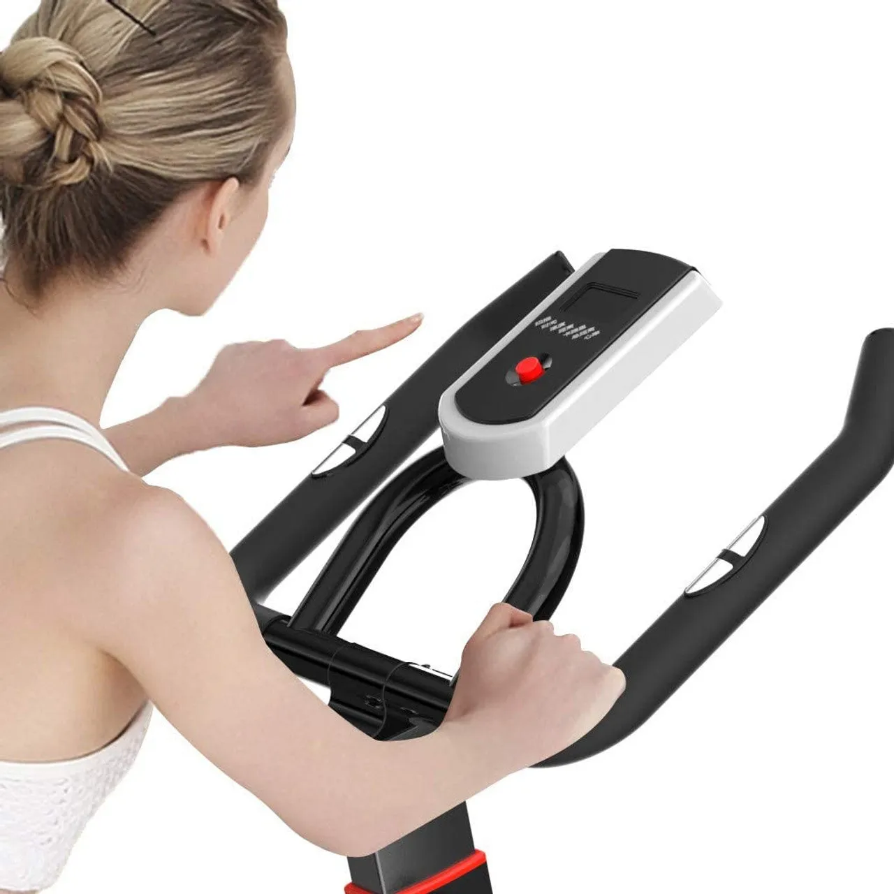 Stationary Indoor Cycling Bike B08C9B69Ry-Re