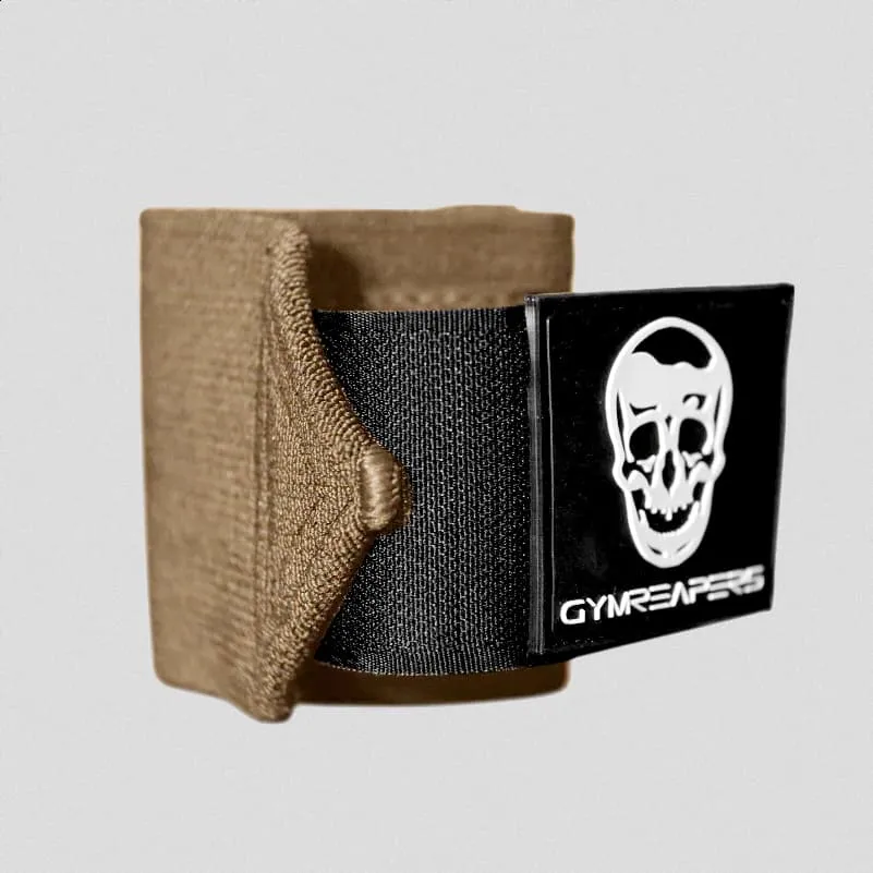 Stiff Wrist Wraps - Heavy Duty Wrist Support - Khaki