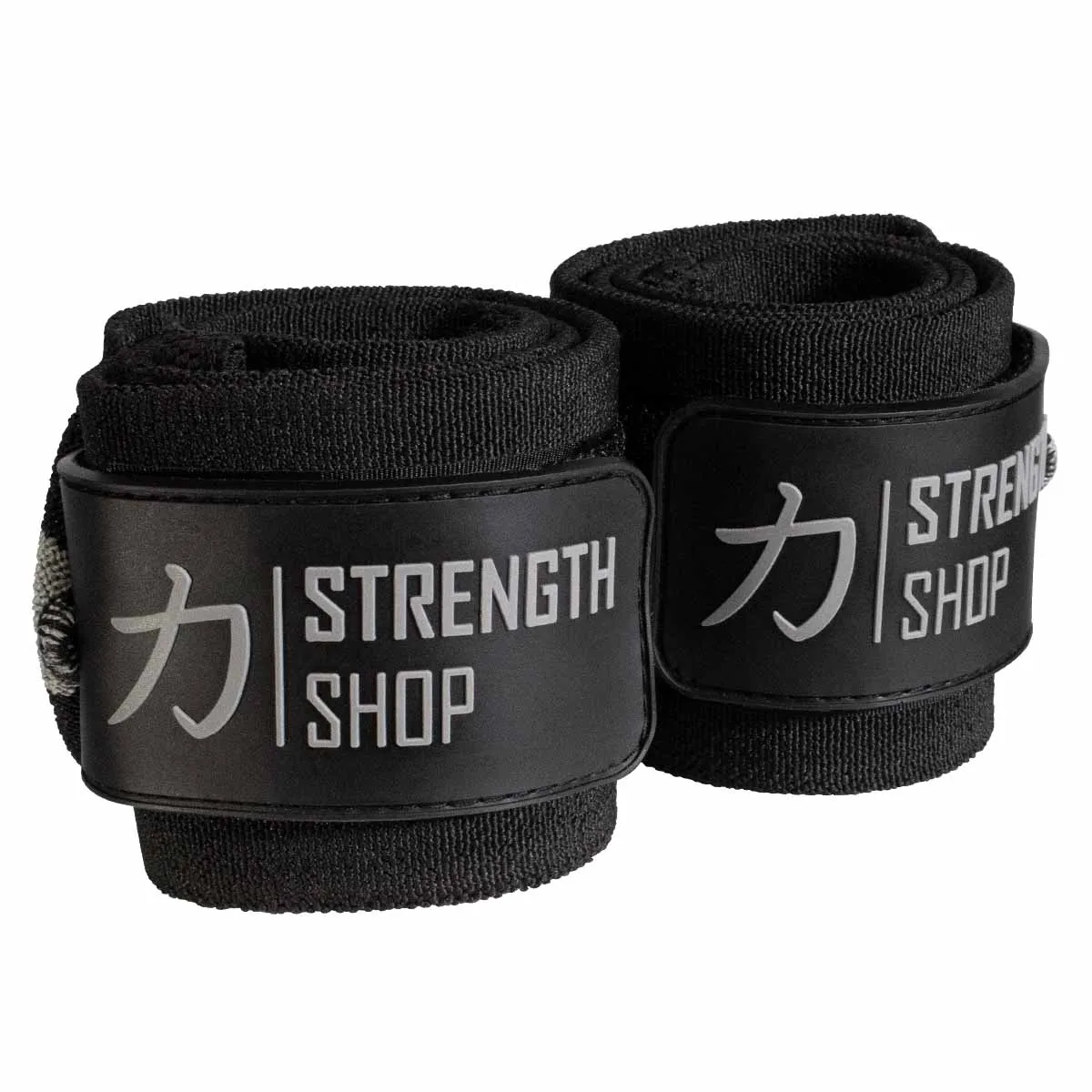 Super Heavy Wrist Wraps, Black-Grey, IPF Approved – 60cm/90cm