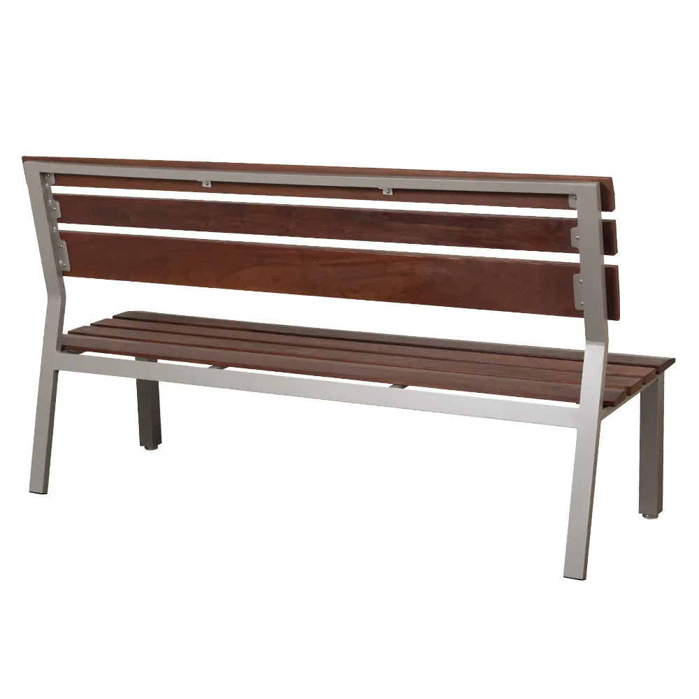 Valencia Bench with Tropical Hardwood Slats