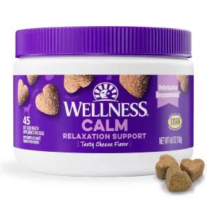 Wellness Calm Relaxation Support Chicken Flavor Chew Supplement for Dogs