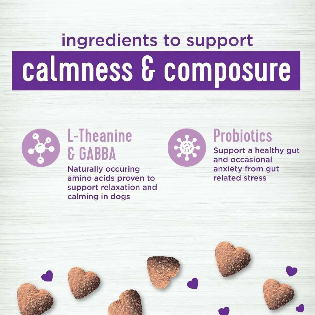 Wellness Calm Relaxation Support Chicken Flavor Chew Supplement for Dogs